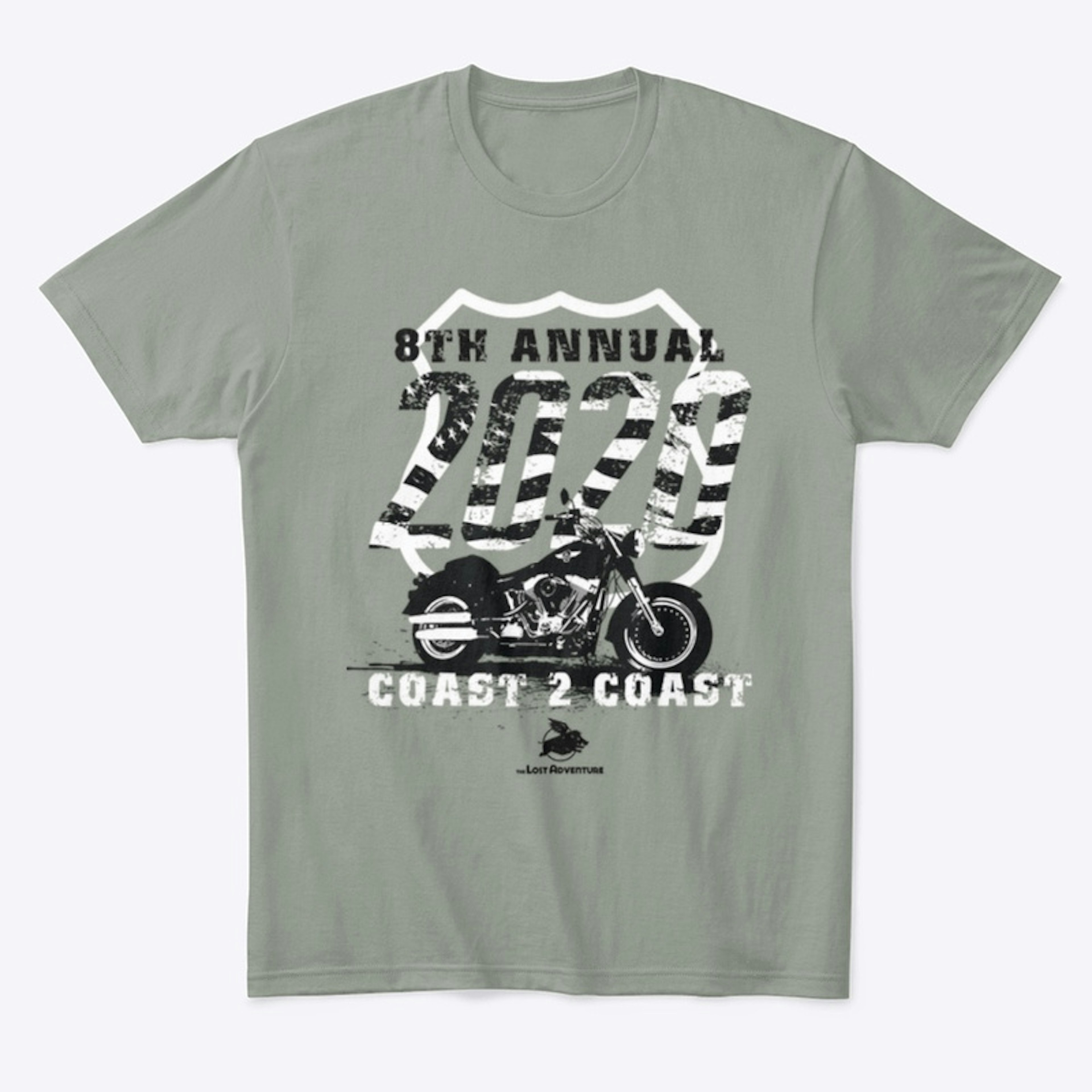 Official 2020 Coast to Coast Tee